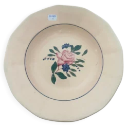 1 assiette creuse digoin sarreguemines 221288