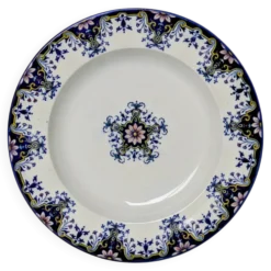 Assiette Creuse en Faïence - Décor
