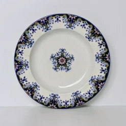 Assiette Creuse en Faïence - Décor