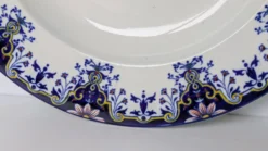 Assiette Creuse en Faïence - Décor