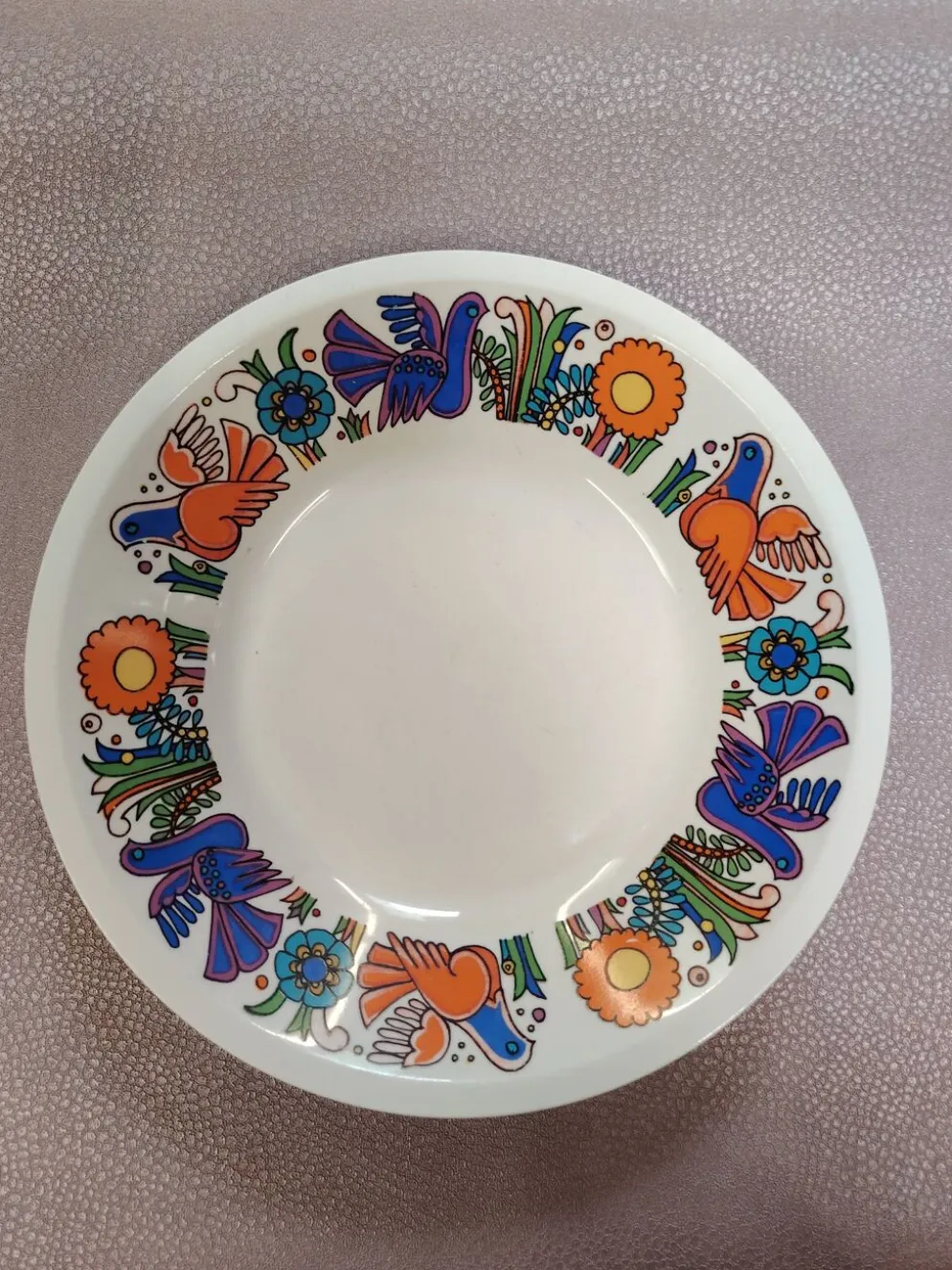 Assiette creuse modèle Acapulco Villeroy & Boch
