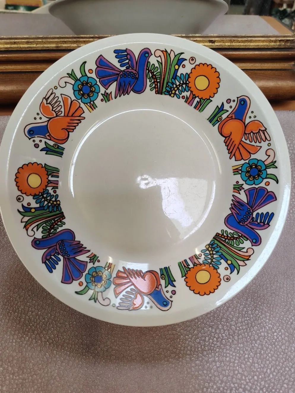 Assiette creuse modèle Acapulco Villeroy & Boch