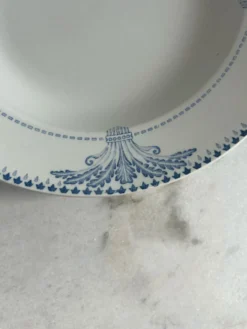 Assiette creuse Service Windsor Creil et Montereau 24cm