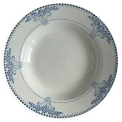 Assiette creuse Service Windsor Creil et Montereau 24cm