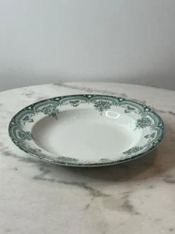 Assiette creuse terre de fer Narcisses Onnaing