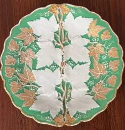 Assiette décorative Meissen.