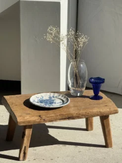 Assiette décorative à motif d'oiseau stylisé D24,5