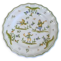 Assiette décorative Moutier