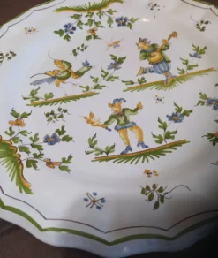 Assiette décorative Moutier