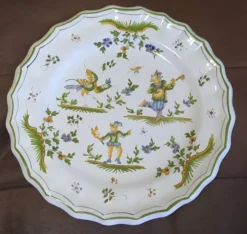 Assiette décorative Moutier