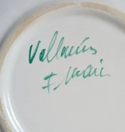 Assiette décorative Vallauris