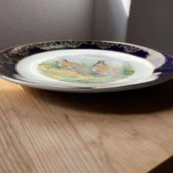 Assiette décorative Weatherby Royal Falcon Ware de 1972