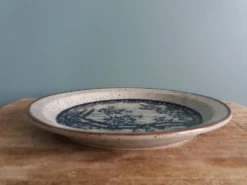 Assiette décor japonisant
