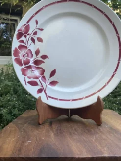 Assiette de service Ceranord faïencerie Saint Amand