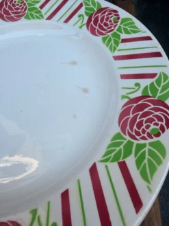 Assiette de service plate - Vintage