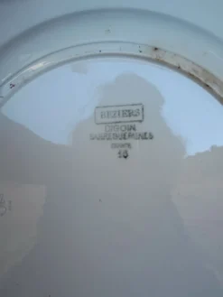 Assiette de service plate - Vintage