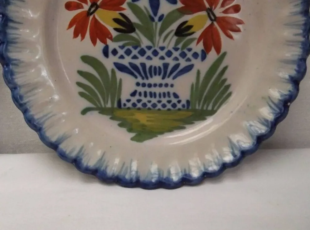 Assiette à dessert Auvillar porcelaine service