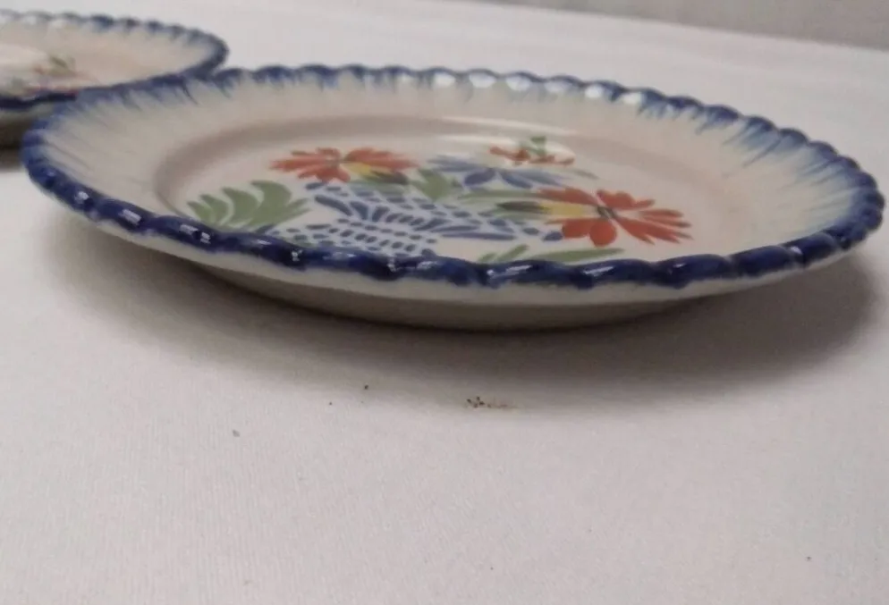 Assiette à dessert Auvillar porcelaine service
