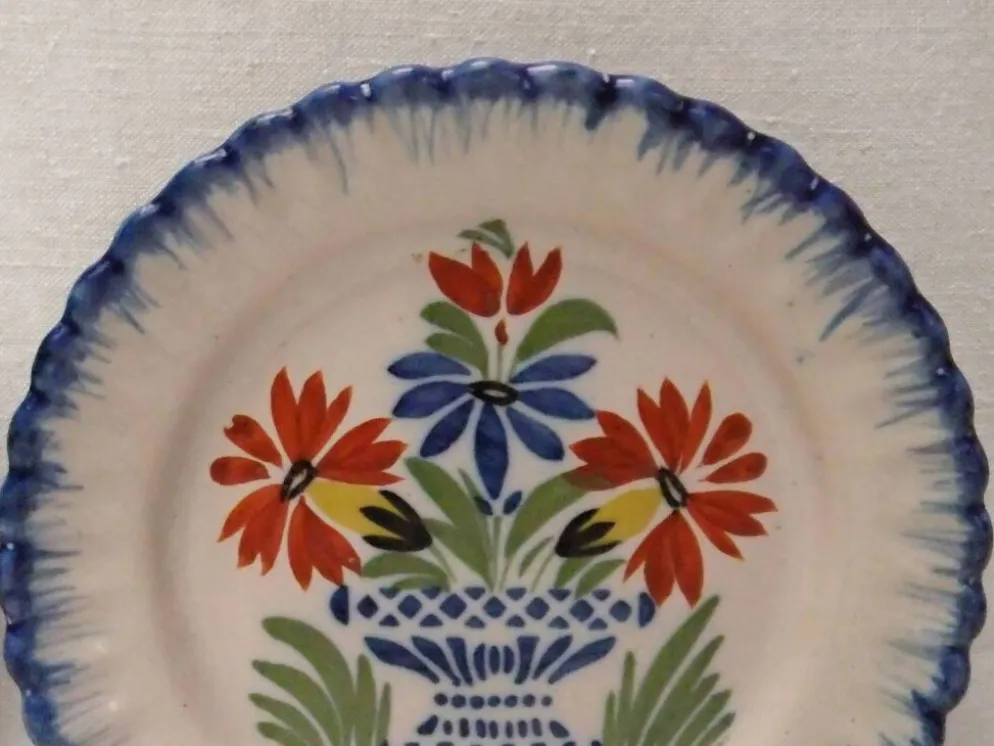 Assiette à dessert Auvillar porcelaine service