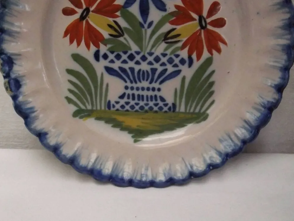 Assiette à dessert Auvillar porcelaine service