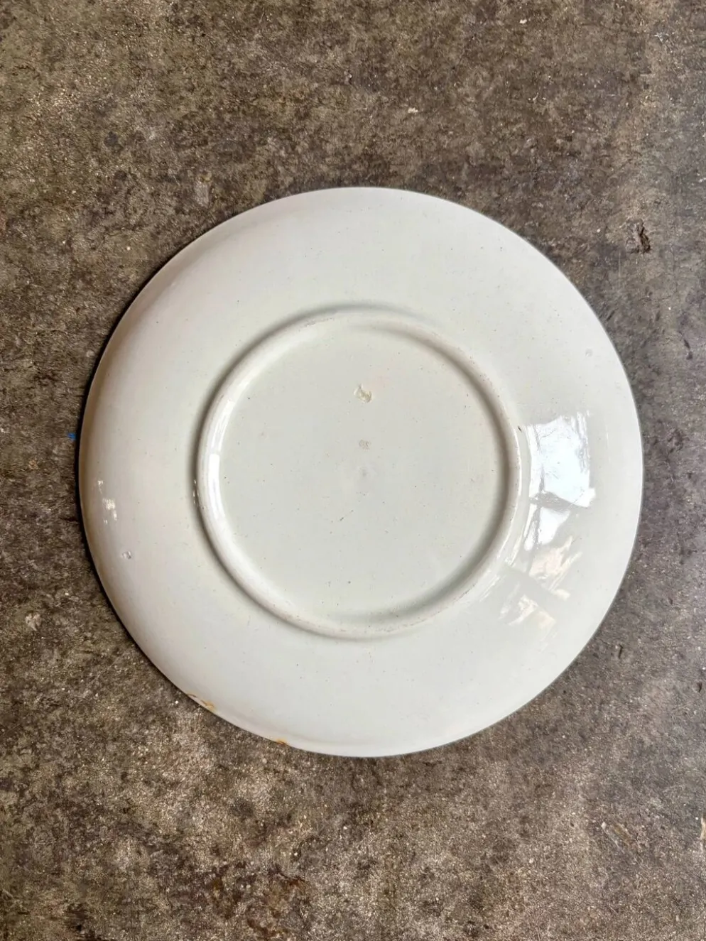 Assiette à dessert chromatique verte n°2