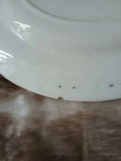 Assiette à dessert Digoin et Sarreguemines