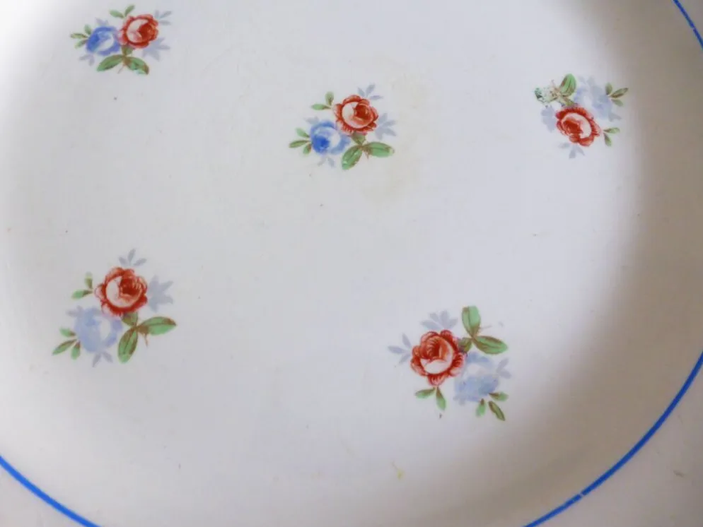 1 assiette à dessert digoin sarreguemines 221221