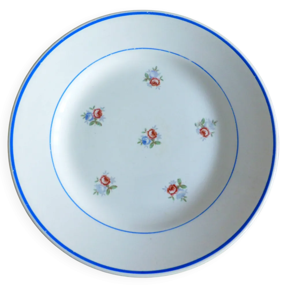 1 assiette à dessert digoin sarreguemines 221221