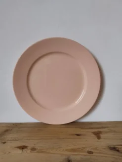 Assiette à dessert vintage en faïence - Digoin & Sarreguemines