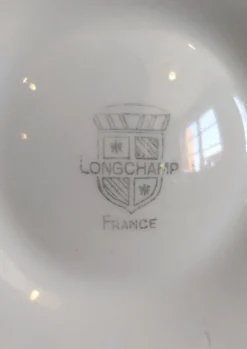 Assiette d'’huîtres en majolica de Longchamp