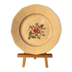 Assiette Digoin Sarraguemines - modèle 9177