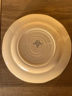 Assiette Digoin Sarraguemines - modèle 9177