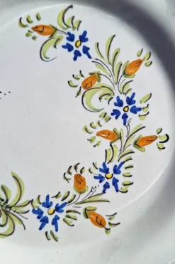 Assiette en faïence Martres Tolosane