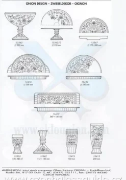Assiette en verre Cibulak : plat moderne clair du milieu du siècle par Pavel Panek / 1974