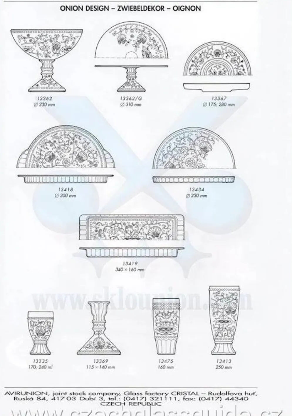 Assiette en verre Cibulak : plat moderne clair du milieu du siècle par Pavel Panek / 1974