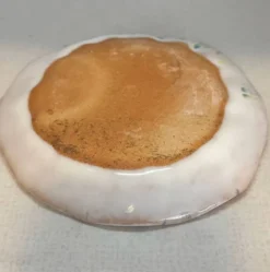 Assiette Hagi Ware à Traînée à la Main, 13,5 cm — Seseragi