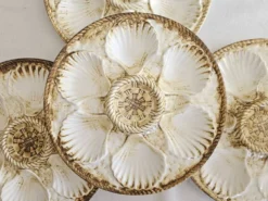 Assiette à huîtres Longchamp