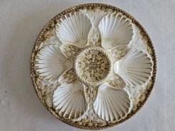 Assiette à huîtres Longchamp