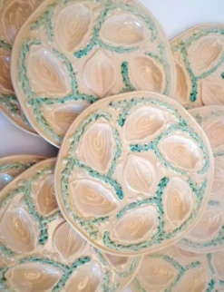 Assiette à huîtres Orfinox