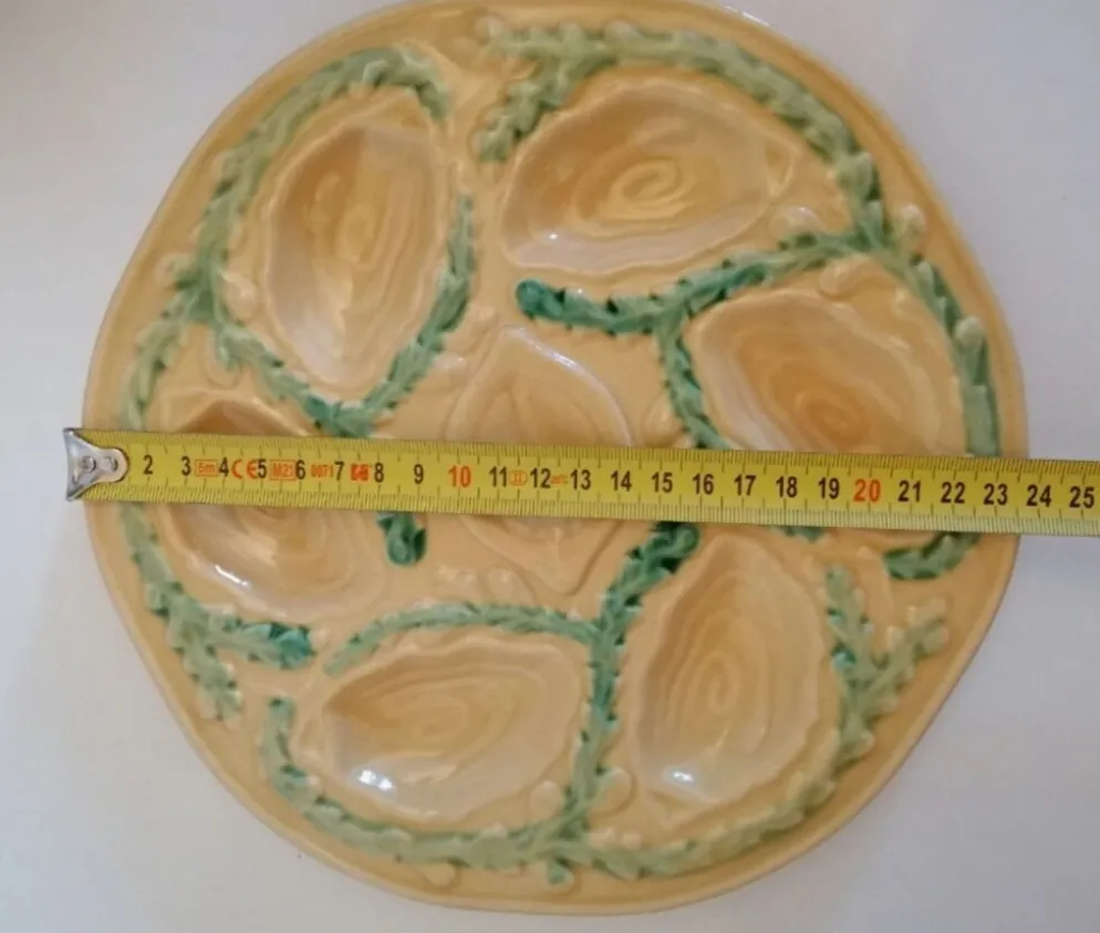 Assiette à huîtres Orfinox