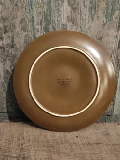 Assiette à huîtres vintage française de Pornic