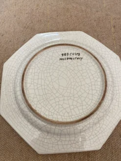 Assiette Italienne octogonale Bassano