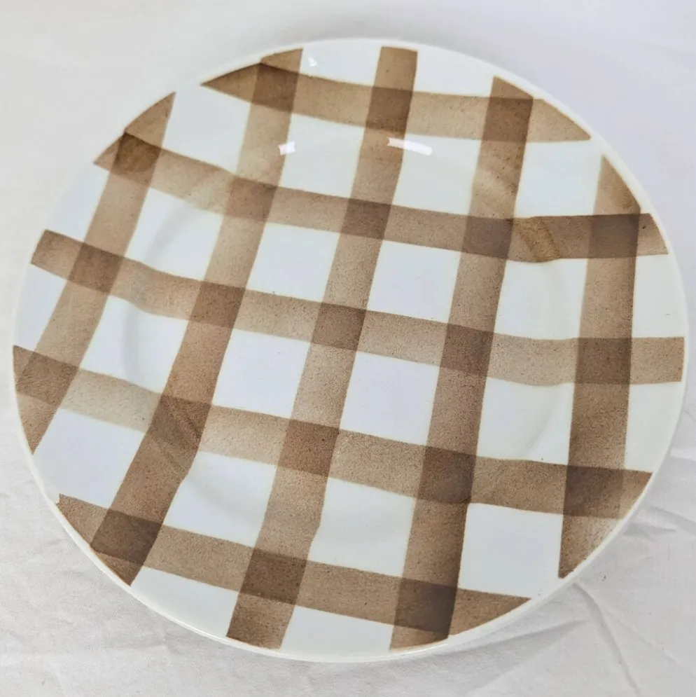 Assiette Moulin des Loups & Hamage - modèle Nappe