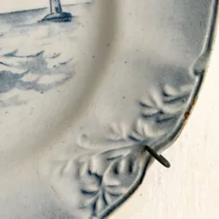Assiette orchies « Marine »