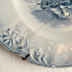 Assiette orchies « Marine »