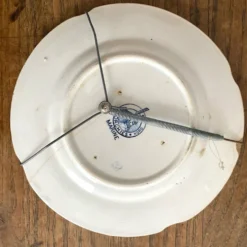 Assiette orchies « Marine »
