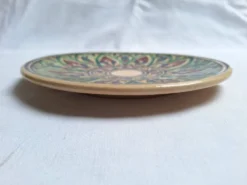 Assiette plate artisanal
