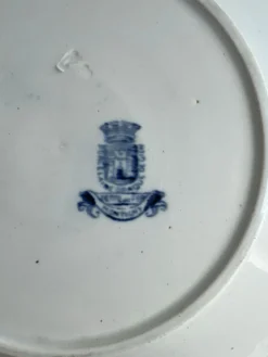 Assiette plate GIEN Terre de Fer — Collection Montigny
