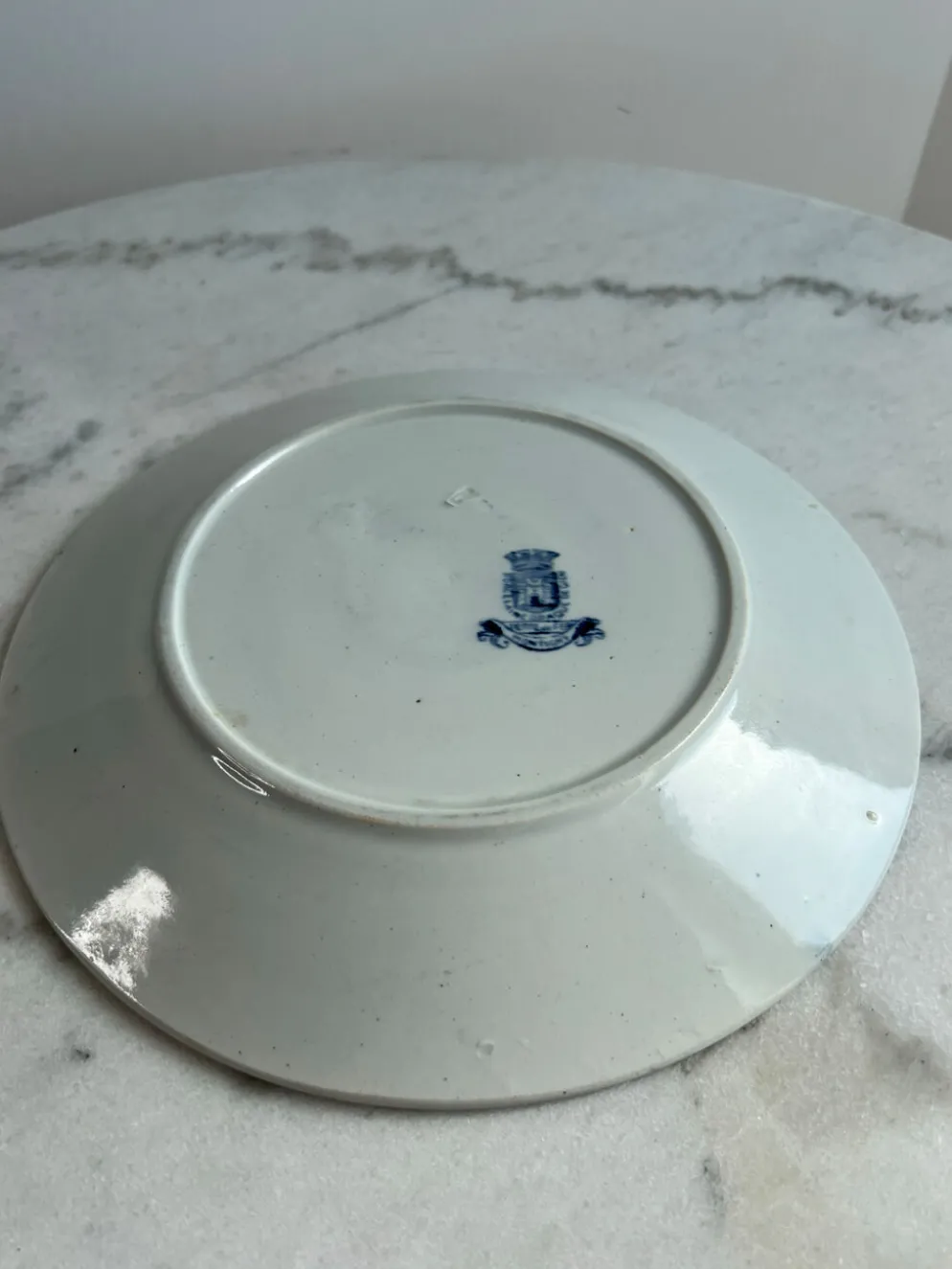 Assiette plate GIEN Terre de Fer — Collection Montigny