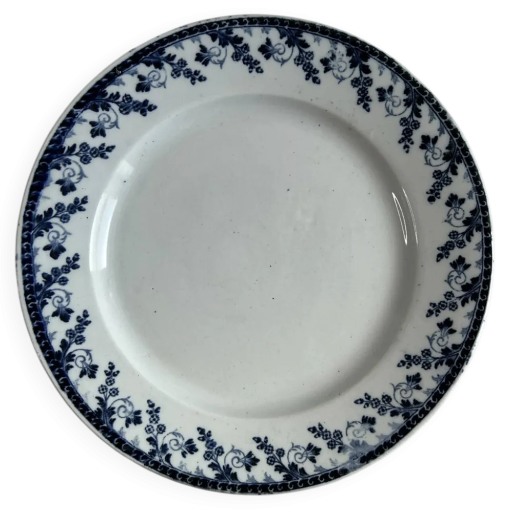 Assiette plate GIEN Terre de Fer — Collection Montigny